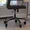 Flash Furniture Black LeatherSoft Roller Wheel Executive Chair GO-2286H-BK-BK-RLB-GG - alternate 3